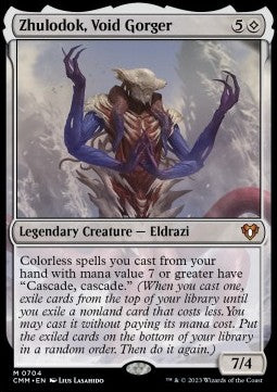 Zhulodok, Void Gorger (V.1) - Commander Masters: Extras (Mythic) [XCMM-704]