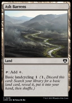 Ash Barrens⁣ - Commander Masters⁣ (Common)⁣ [419]