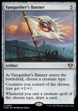 Vanquisher's Banner - Commander Masters: Extras (Rare) [XCMM-982]