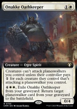 Onakke Oathkeeper (V.2)⁣ - Commander Masters: Extras⁣ (Rare)⁣ [755]