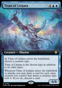 Titan of Littjara (V.2) - Commander Masters: Extras (Rare) [XCMM-760]