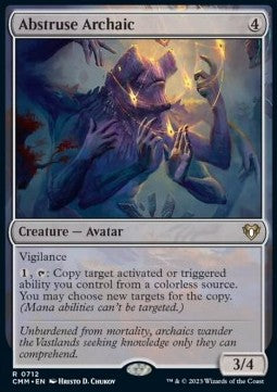 Abstruse Archaic - Commander Masters: Extras (Rare) [XCMM-712]