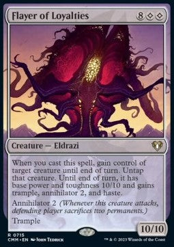 Flayer of Loyalties - Commander Masters: Extras (Rare) [XCMM-715]