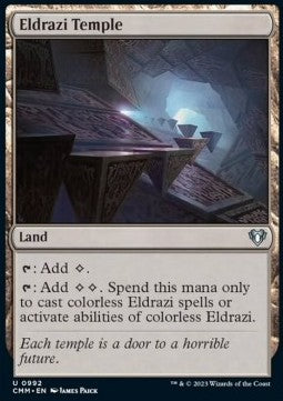 Eldrazi Temple - Commander Masters: Extras (Uncommon) [XCMM-992]