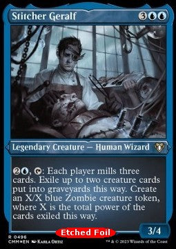 Stitcher Geralf - Commander Masters: Extras (Rare) [XCMM-496]