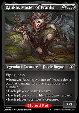 Rankle, Master of Pranks - Commander Masters: Extras (Rare) [XCMM-519]