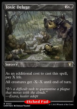 Toxic Deluge - Commander Masters: Extras (Rare) [XCMM-523]