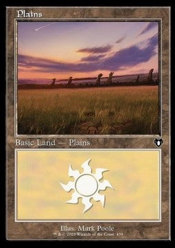 Plains (V.3) - Commander Masters: Extras (Land) [XCMM-439]
