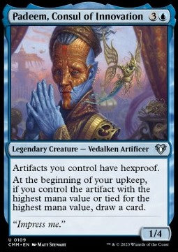 Padeem, Consul of Innovation⁣ - Commander Masters⁣ (Uncommon)⁣ [109]