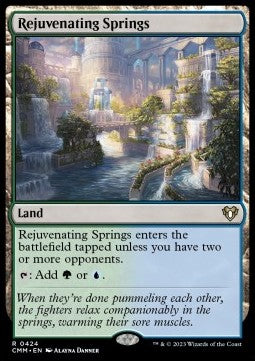 Rejuvenating Springs - Commander Masters (Rare) [CMM-424]