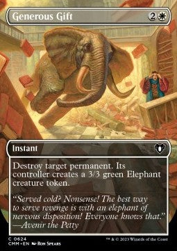 Generous Gift⁣ - Commander Masters: Extras⁣ (Common)⁣ [624]