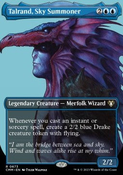 Talrand, Sky Summoner (V.2) - Commander Masters: Extras (Rare) [XCMM-673]