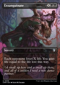 Exsanguinate - Commander Masters: Extras (Uncommon) [XCMM-638]