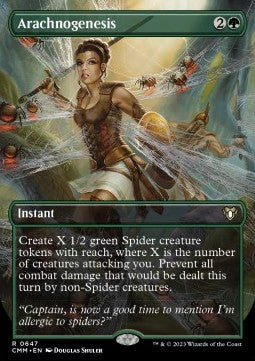 Arachnogenesis (V.2) - Commander Masters: Extras (Rare) [XCMM-647]