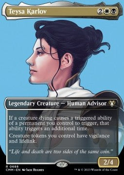 Teysa Karlov (V.2) - Commander Masters: Extras (Rare) [XCMM-688]