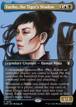 Yuriko, the Tiger's Shadow (V.2) - Commander Masters: Extras (Rare) [XCMM-690]