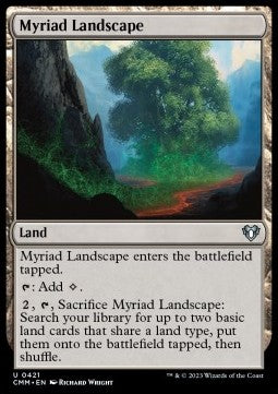 Myriad Landscape - Commander Masters (Uncommon) [CMM-421]
