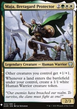 Maja, Bretagard Protector⁣ - The List⁣ (Uncommon)⁣ [222]