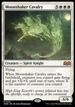 Moonshaker Cavalry⁣ - Wilds of Eldraine⁣ (Mythic)⁣ [21]