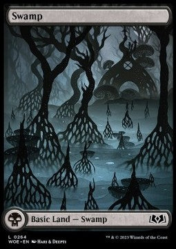 Swamp⁣ - Wilds of Eldraine⁣ (Land)⁣ [264]