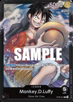 Monkey.D.Luffy (ST08-001) - Starter Deck: Monkey.D.Luffy (Leader) [ST-08-001]