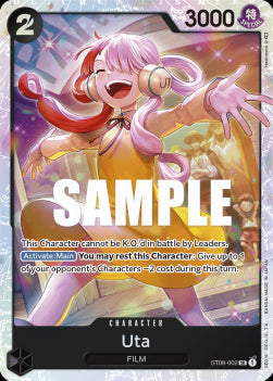 Uta (ST08-002) - Starter Deck: Monkey.D.Luffy (Super Rare) [ST-08-002]