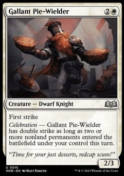 Gallant Pie-Wielder - Wilds of Eldraine (Uncommon) [WOE-15]