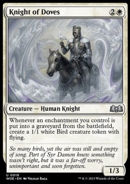 Knight of Doves - Wilds of Eldraine (Uncommon) [WOE-19]