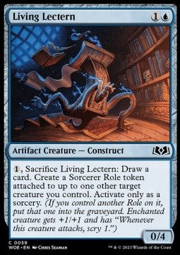 Living Lectern - Wilds of Eldraine (Common) [WOE-59]