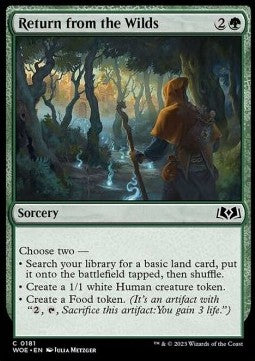 Return from the Wilds - Wilds of Eldraine (Common) [WOE-181]