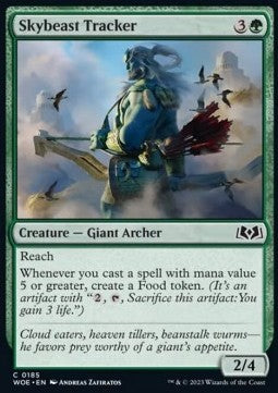 Skybeast Tracker - Wilds of Eldraine (Common) [WOE-185]
