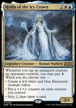 Hylda of the Icy Crown⁣ - Wilds of Eldraine⁣ (Mythic)⁣ [206]
