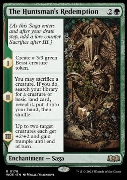 The Huntsman's Redemption⁣ - Wilds of Eldraine⁣ (Rare)⁣ [176]