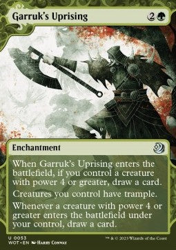 Garruk's Uprising⁣ - Enchanting Tales⁣ (Uncommon)⁣ [53]