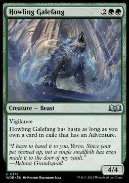 Howling Galefang - Wilds of Eldraine (Uncommon) [WOE-175]