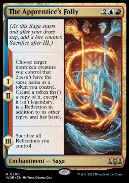 The Apprentice's Folly - Wilds of Eldraine (Rare) [WOE-200]