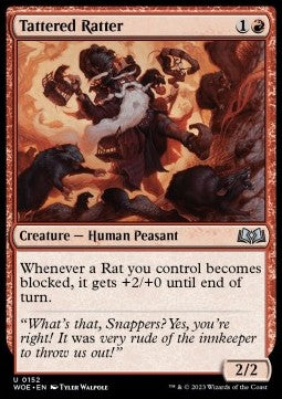 Tattered Ratter - Wilds of Eldraine (Uncommon) [WOE-152]