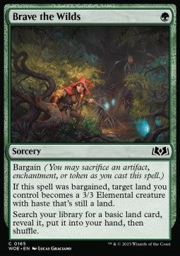 Brave the Wilds - Wilds of Eldraine (Common) [WOE-165]