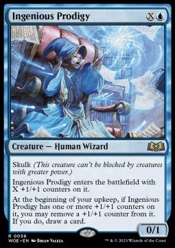 Ingenious Prodigy⁣ - Wilds of Eldraine⁣ (Rare)⁣ [56]