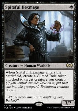 Spiteful Hexmage⁣ - Wilds of Eldraine⁣ (Rare)⁣ [108]