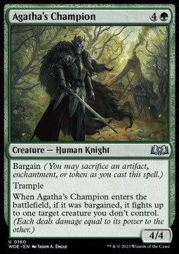 Agatha's Champion - Wilds of Eldraine (Uncommon) [WOE-160]