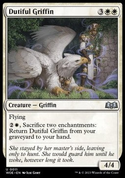 Dutiful Griffin - Wilds of Eldraine (Uncommon) [WOE-11]