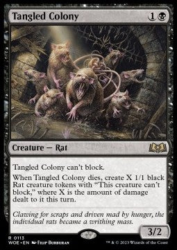 Tangled Colony⁣ - Wilds of Eldraine⁣ (Rare)⁣ [113]