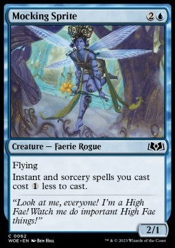 Mocking Sprite - Wilds of Eldraine (Common) [WOE-62]