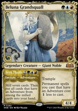 Beluna Grandsquall // Seek Thrills - Wilds of Eldraine: Extras (Mythic) [XWOE-285]