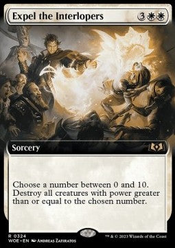 Expel the Interlopers - Wilds of Eldraine: Extras (Rare) [XWOE-324]