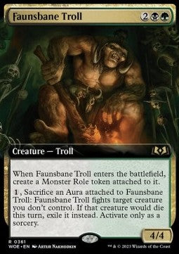 Faunsbane Troll - Wilds of Eldraine: Extras (Rare) [XWOE-361]