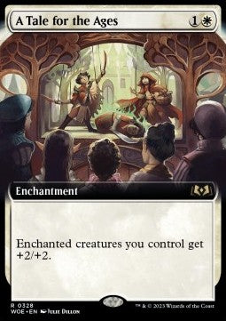 A Tale for the Ages - Wilds of Eldraine: Extras (Rare) [XWOE-328]