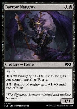 Barrow Naughty - Wilds of Eldraine (Common) [WOE-81]