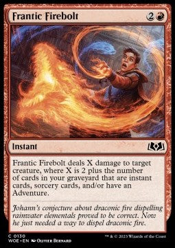 Frantic Firebolt - Wilds of Eldraine (Common) [WOE-130]